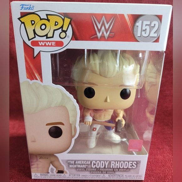 Cody Rhodes funko # 152 (nib) With pop protector - Picture 2 of 7
